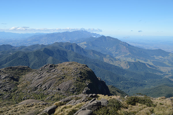 Vista do Pico do Itaguaré